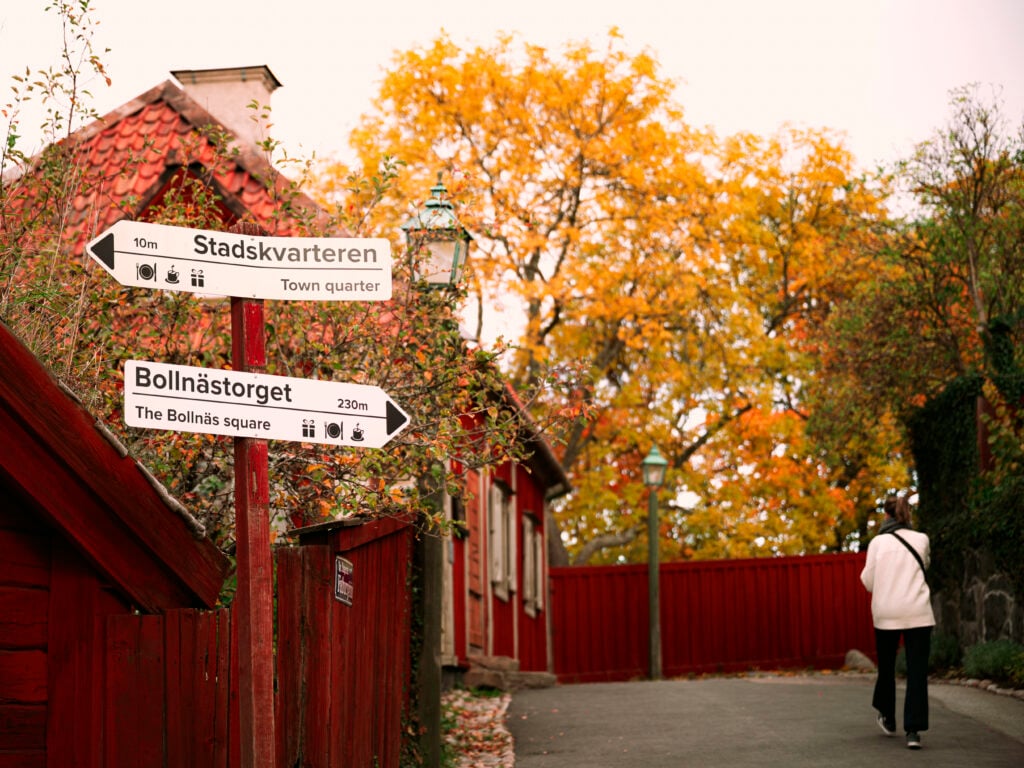 Autumn at Stockholm's Skansen Open Air Museum