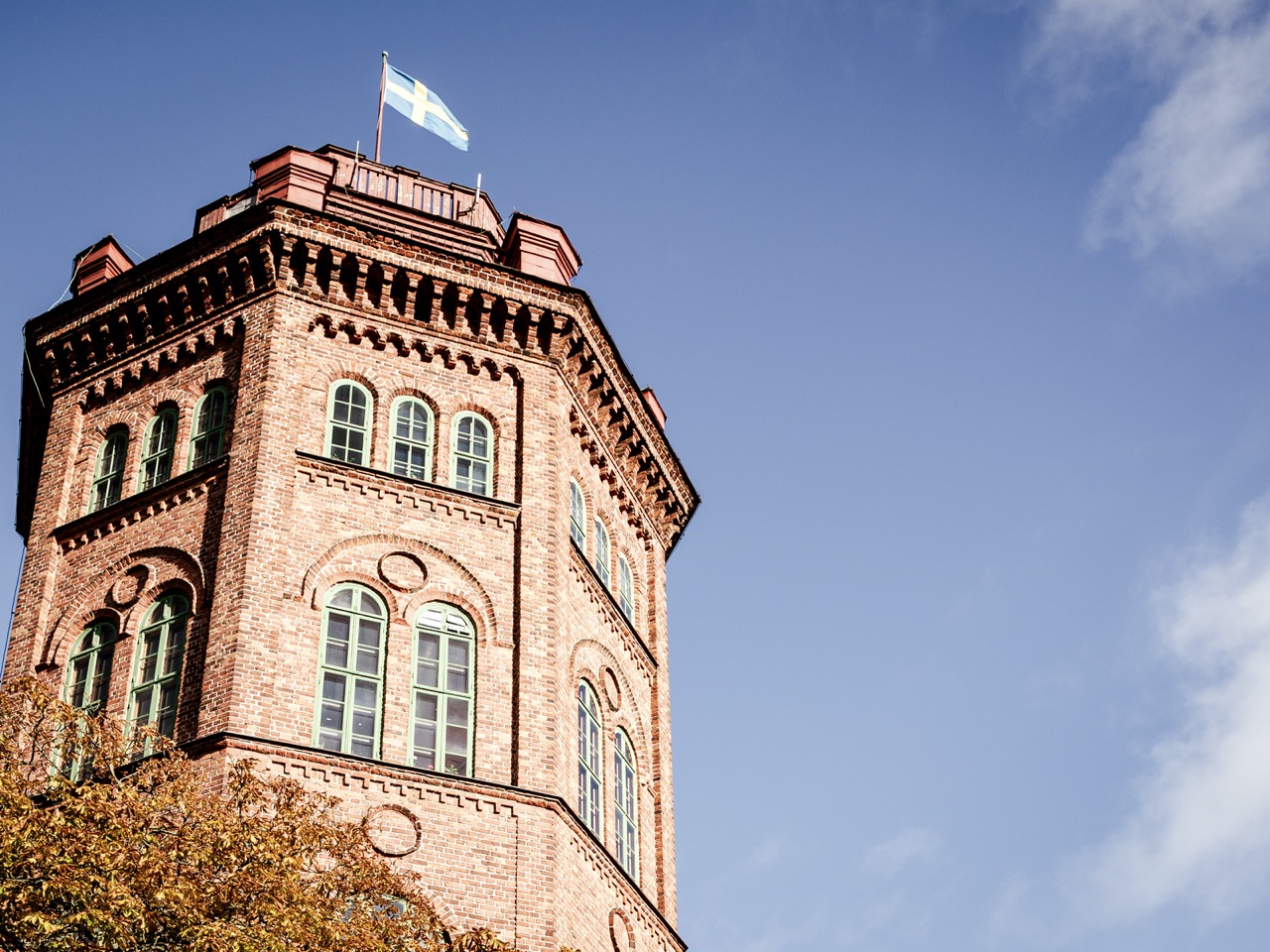 A building in Skansen, Stockholm