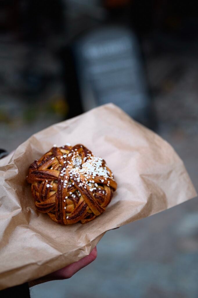 A pastry from Skansen in Stockholm