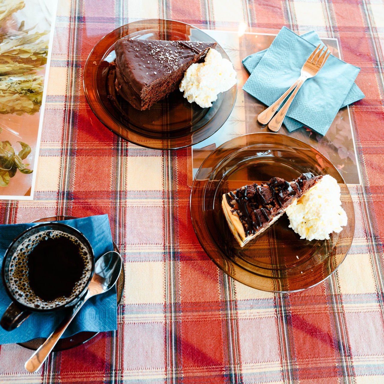 Eating coffee and cake on the Snæfellenses Peninsula