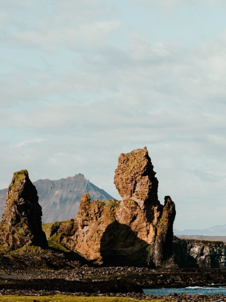 Sea stacks on Iceland's Snæfellsnes Peninsula