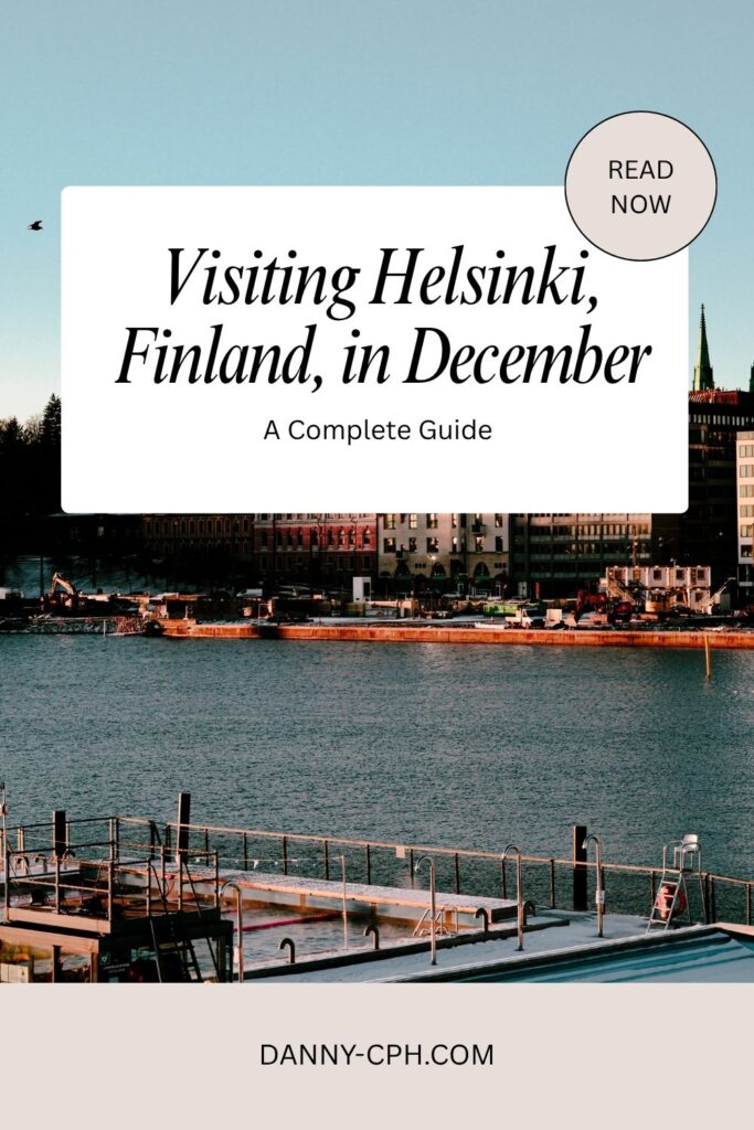 Helsinki December Pinterest pin