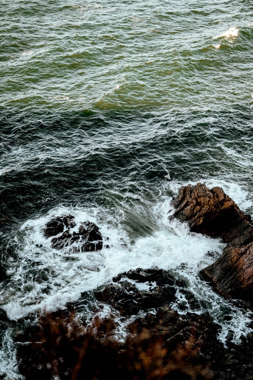 View of the sea from Kullaberg
