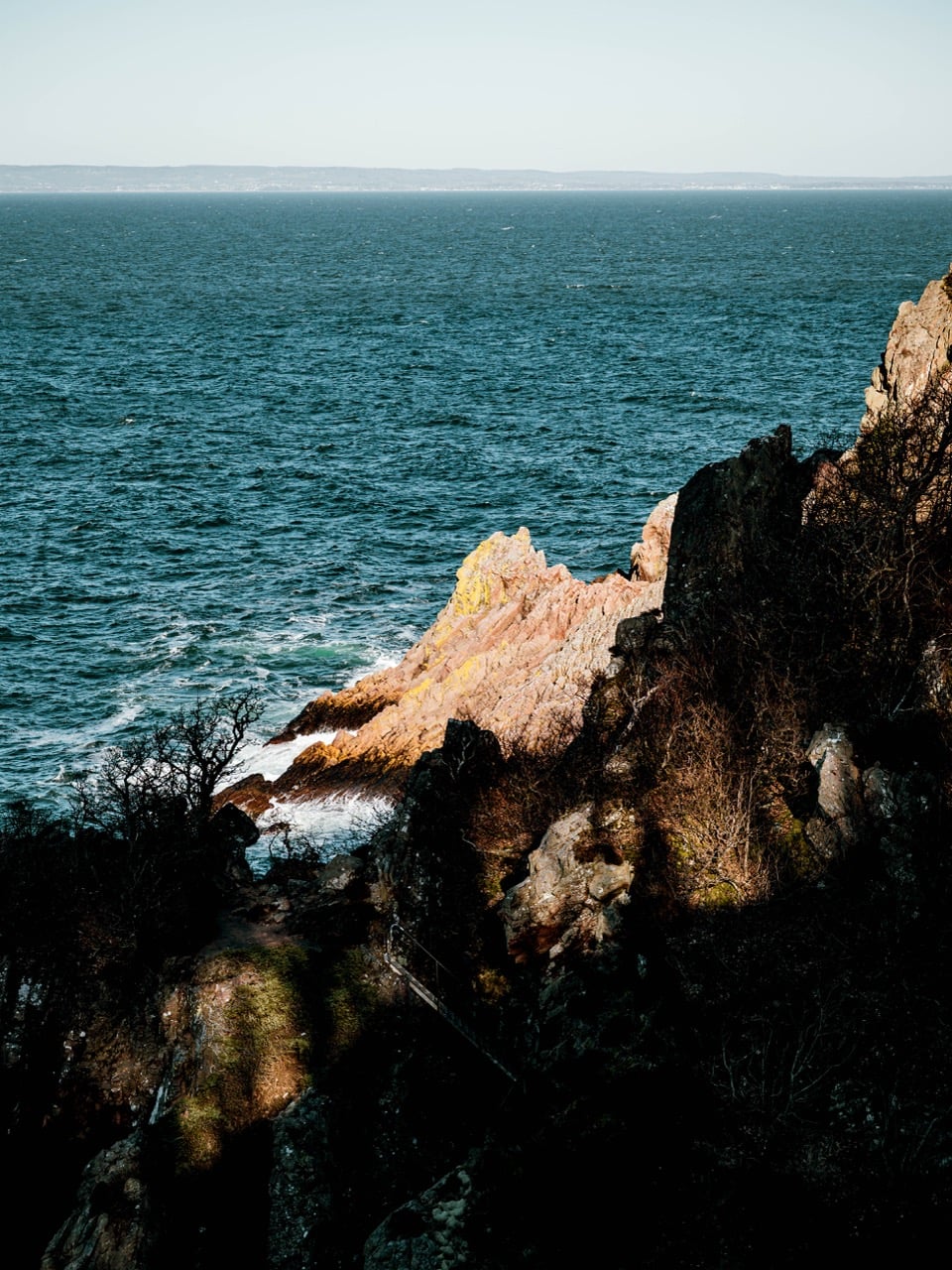 Cliffs on the Kullaberg Nature Reserve
