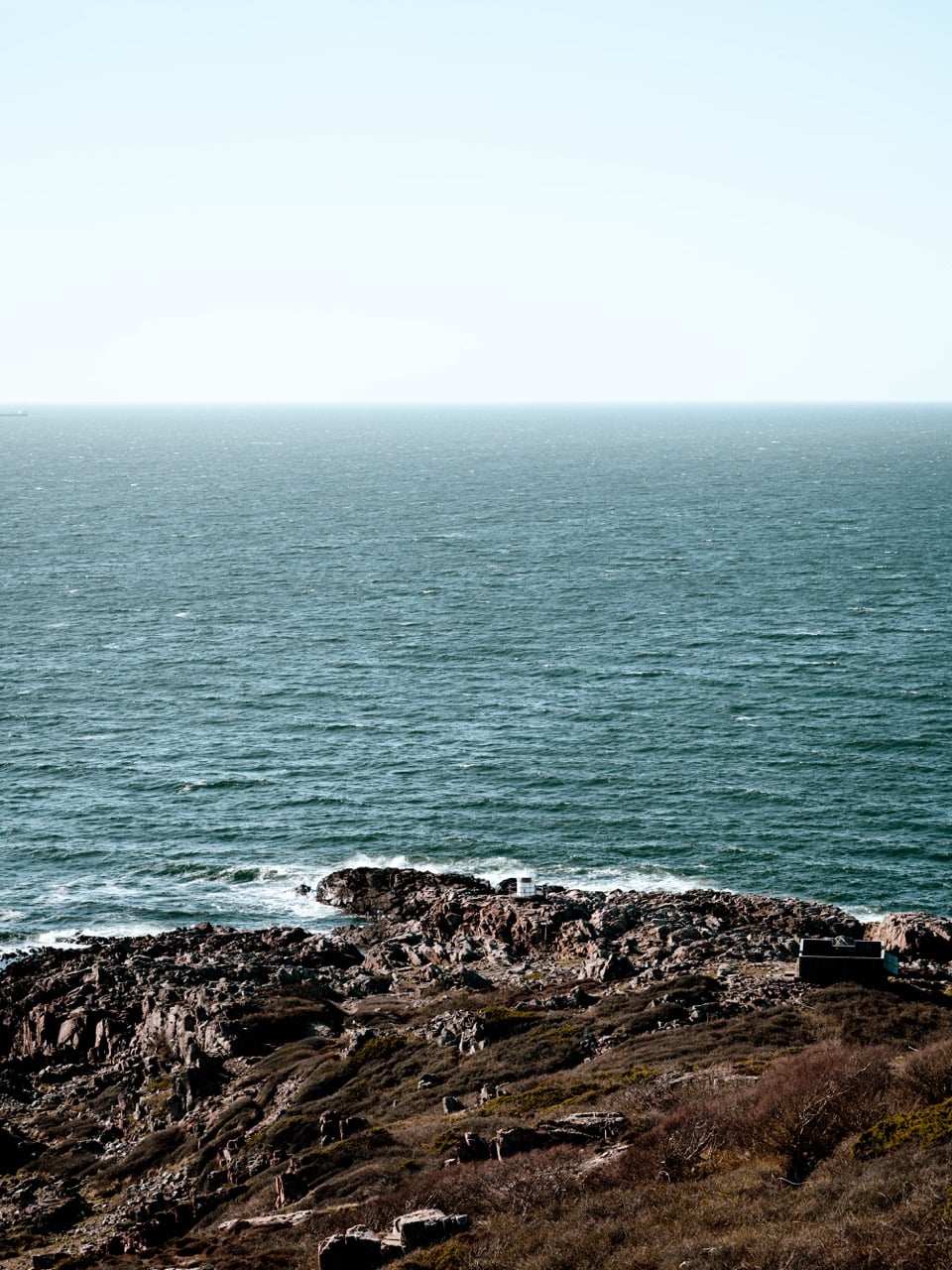 A view of the Øresund Strait from the Kullaberg Nature Reserve