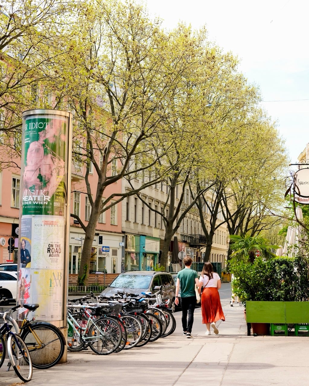 A street in Leopoldstadt, Vienna