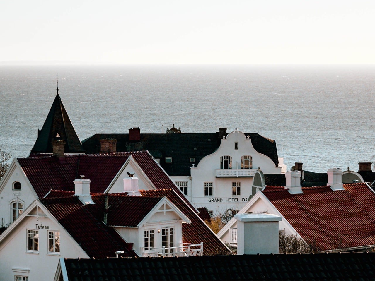 A sea view of Mölle, Sweden