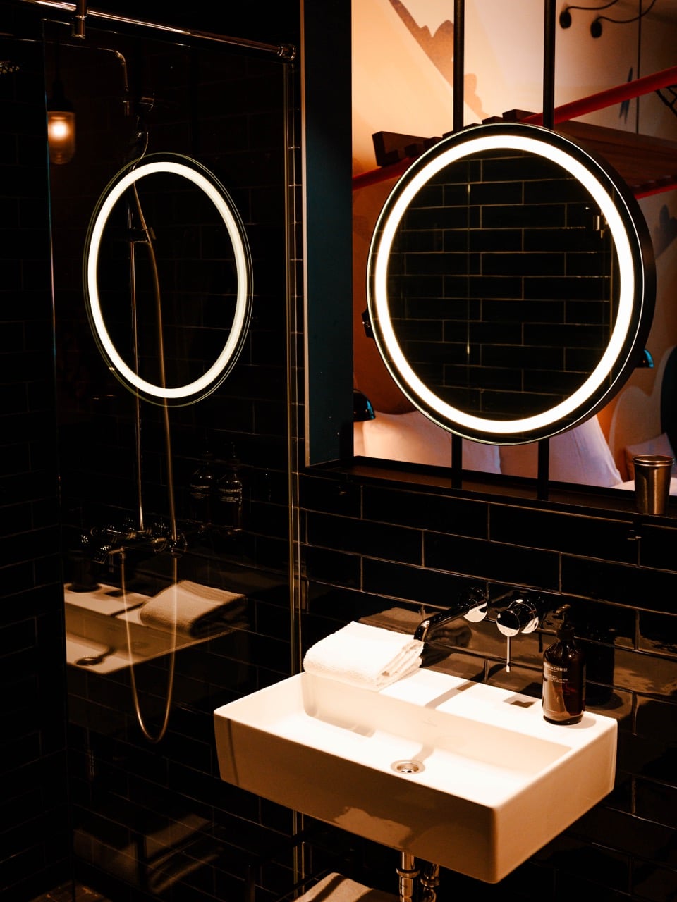 The wash basin at Superbude Wien Prater