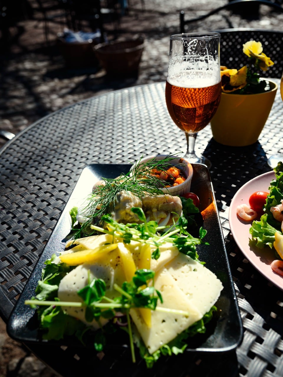 Lunch at Krapperup Slot in Sweden