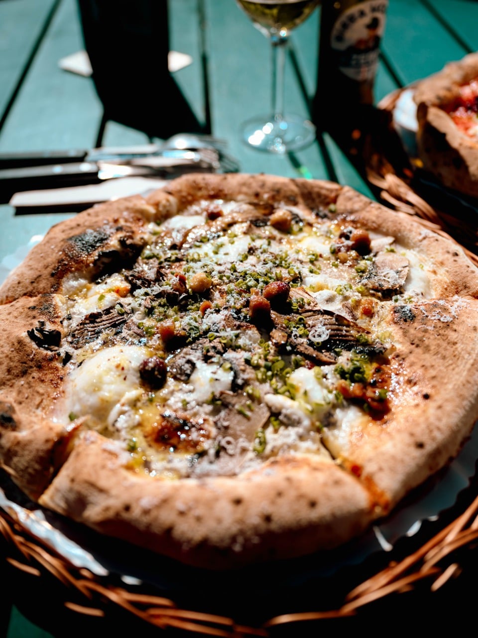 Pizza from the Kulla Peninsula in Sweden