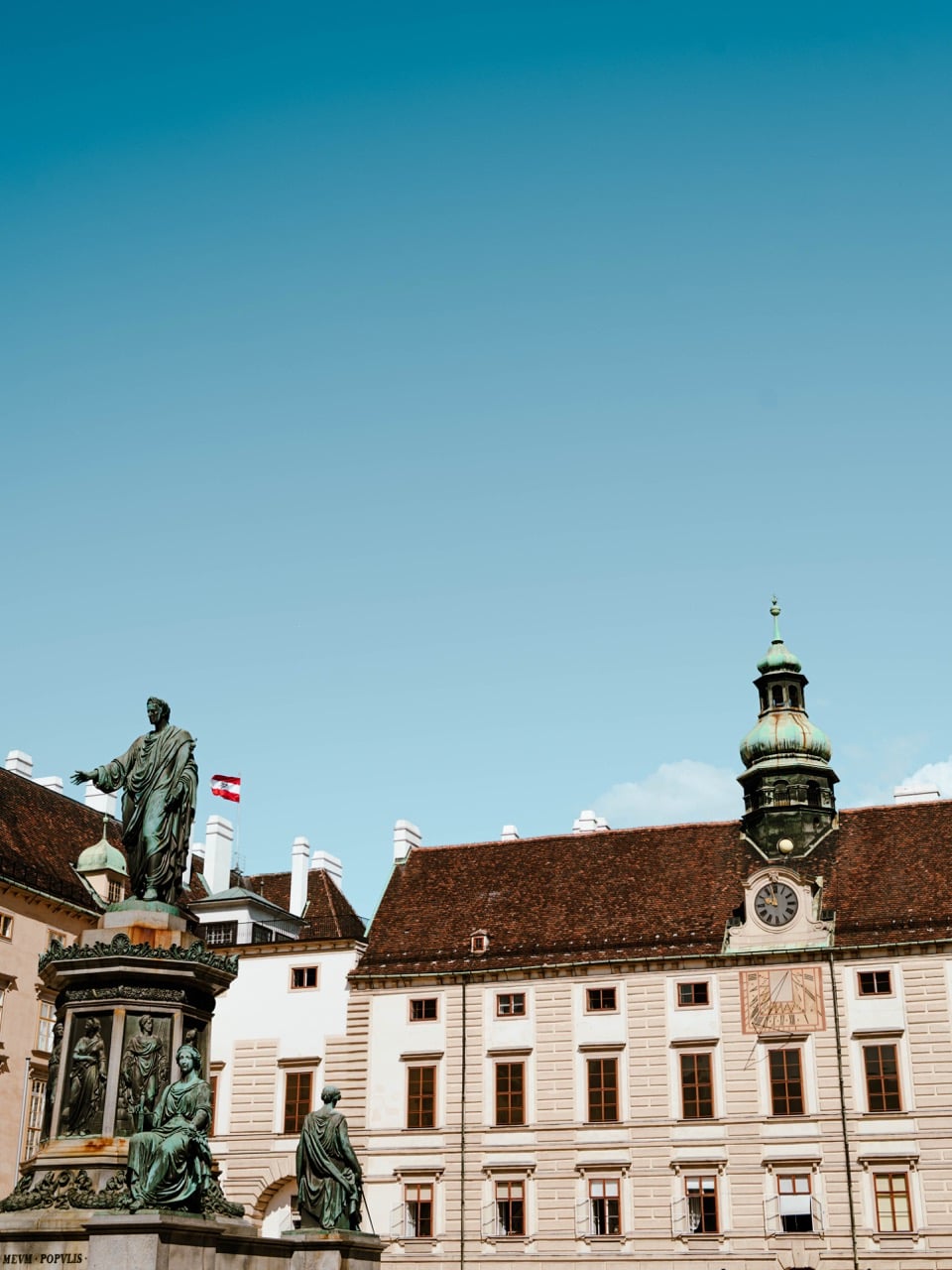 A public square in Vienna