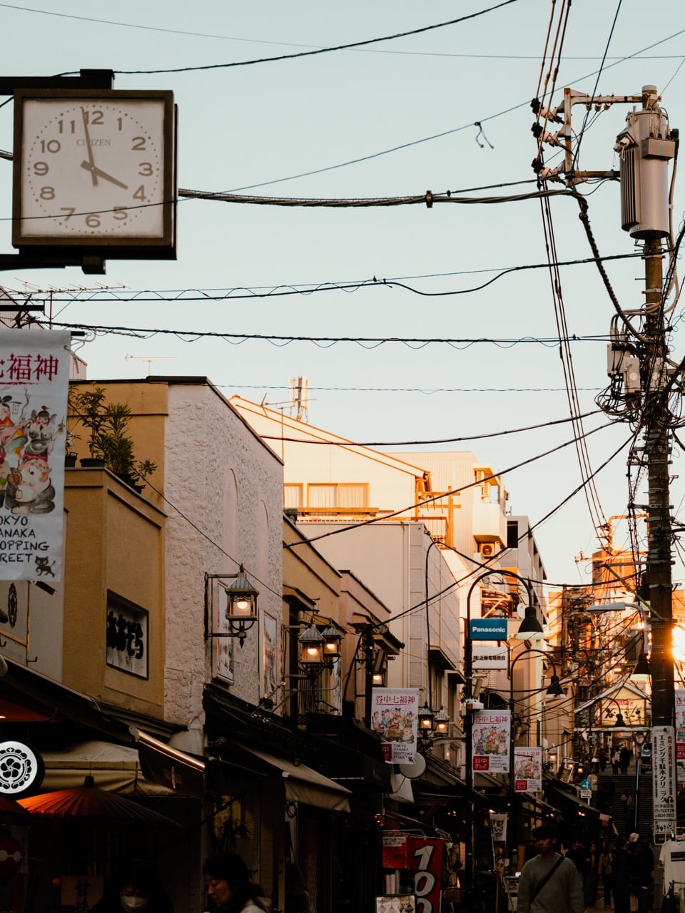 A shopping street in Yanaka, Tokyo