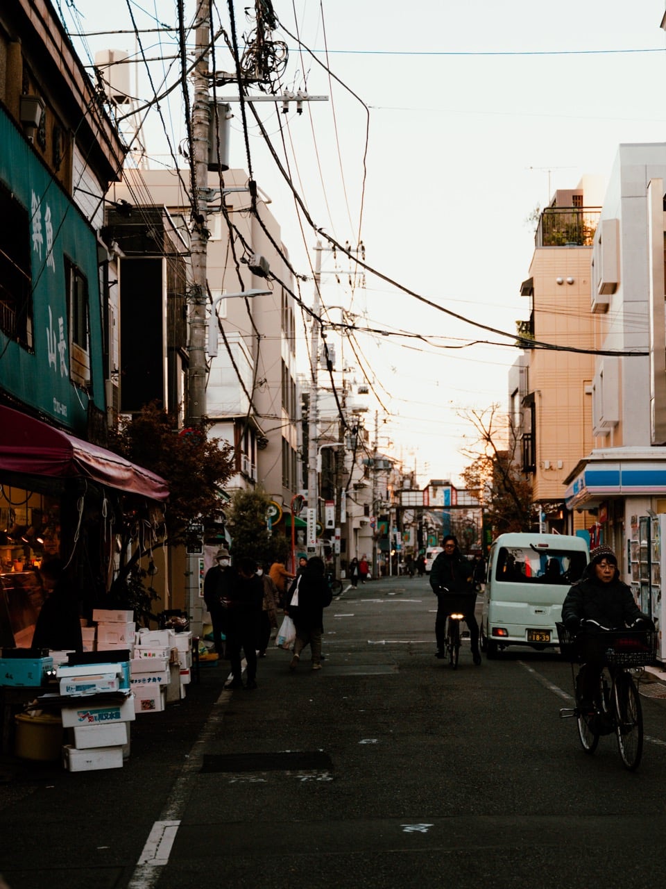 A street in Yanaka, Tokyo