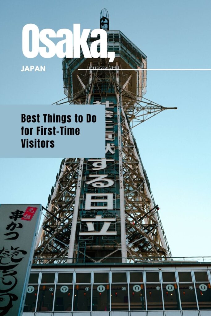 Osaka best things to do pin