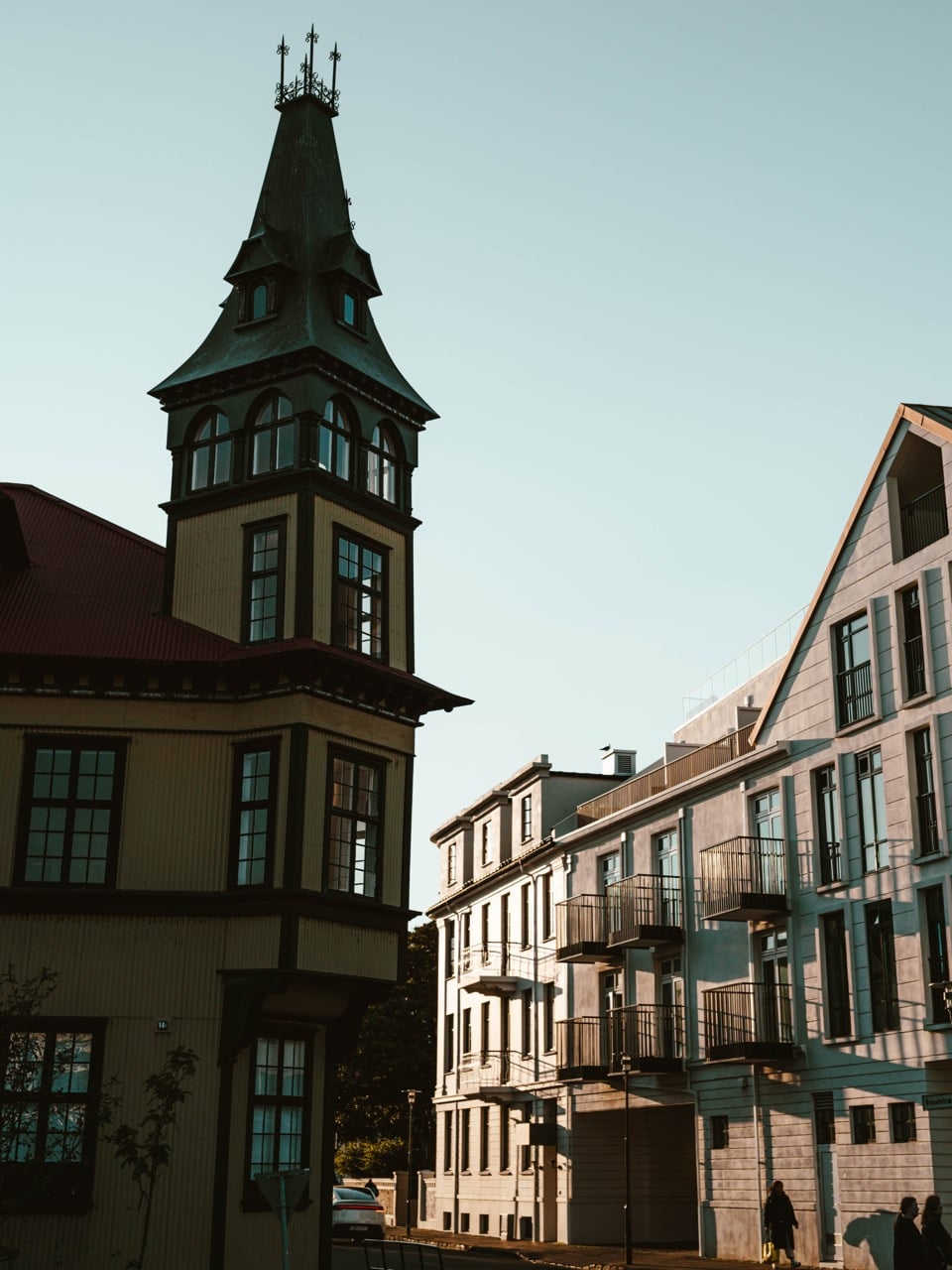 Evening light in Reykjavík