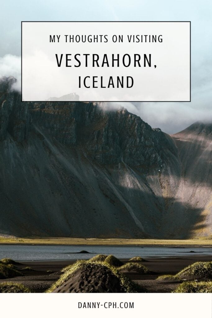 Vestrahorn Iceland Pinterest Pin
