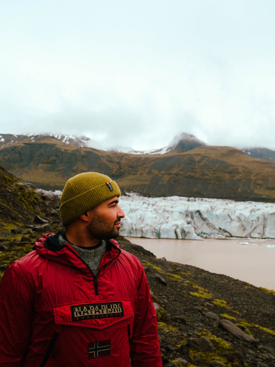 A portrait photo of Danny Maiorca in Iceland
