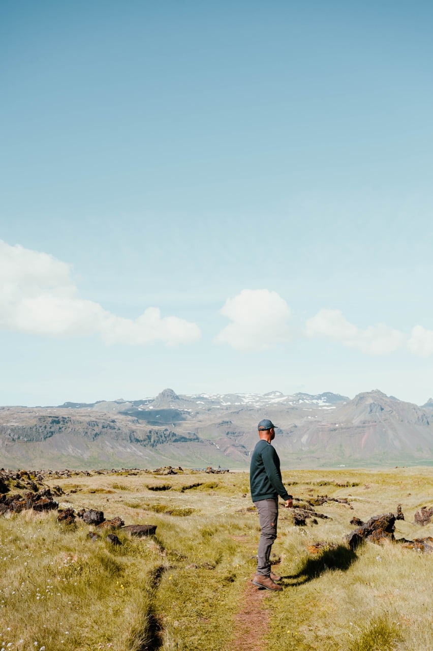 Danny Maiorca on the Snæfellsnes Peninsula