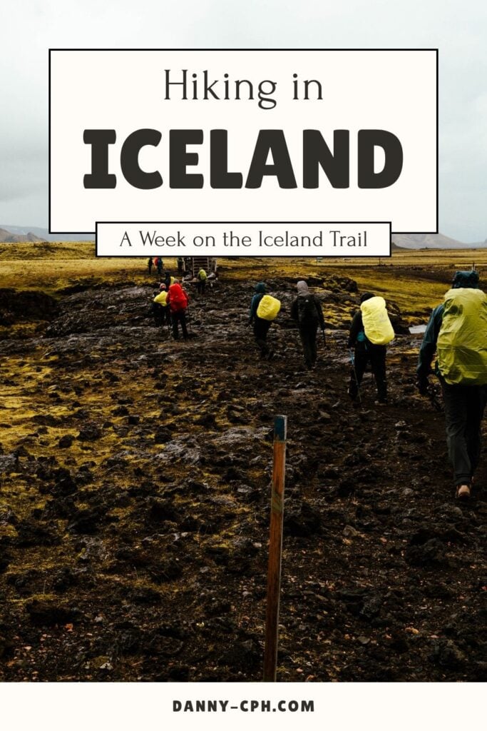 Iceland Trail Blog Post Pin