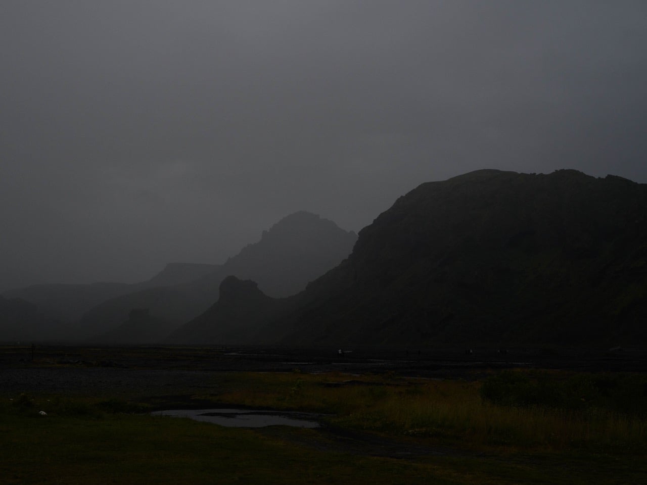 Total eclipse in Iceland