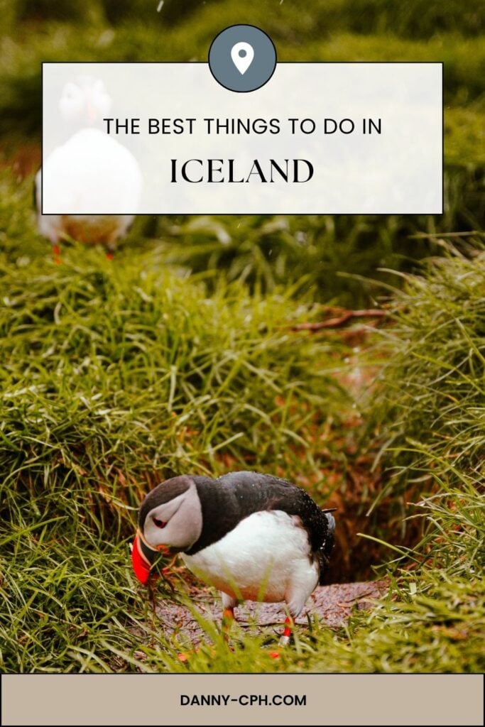 Pinterest pin for a blog post listing Things to Do in Iceland