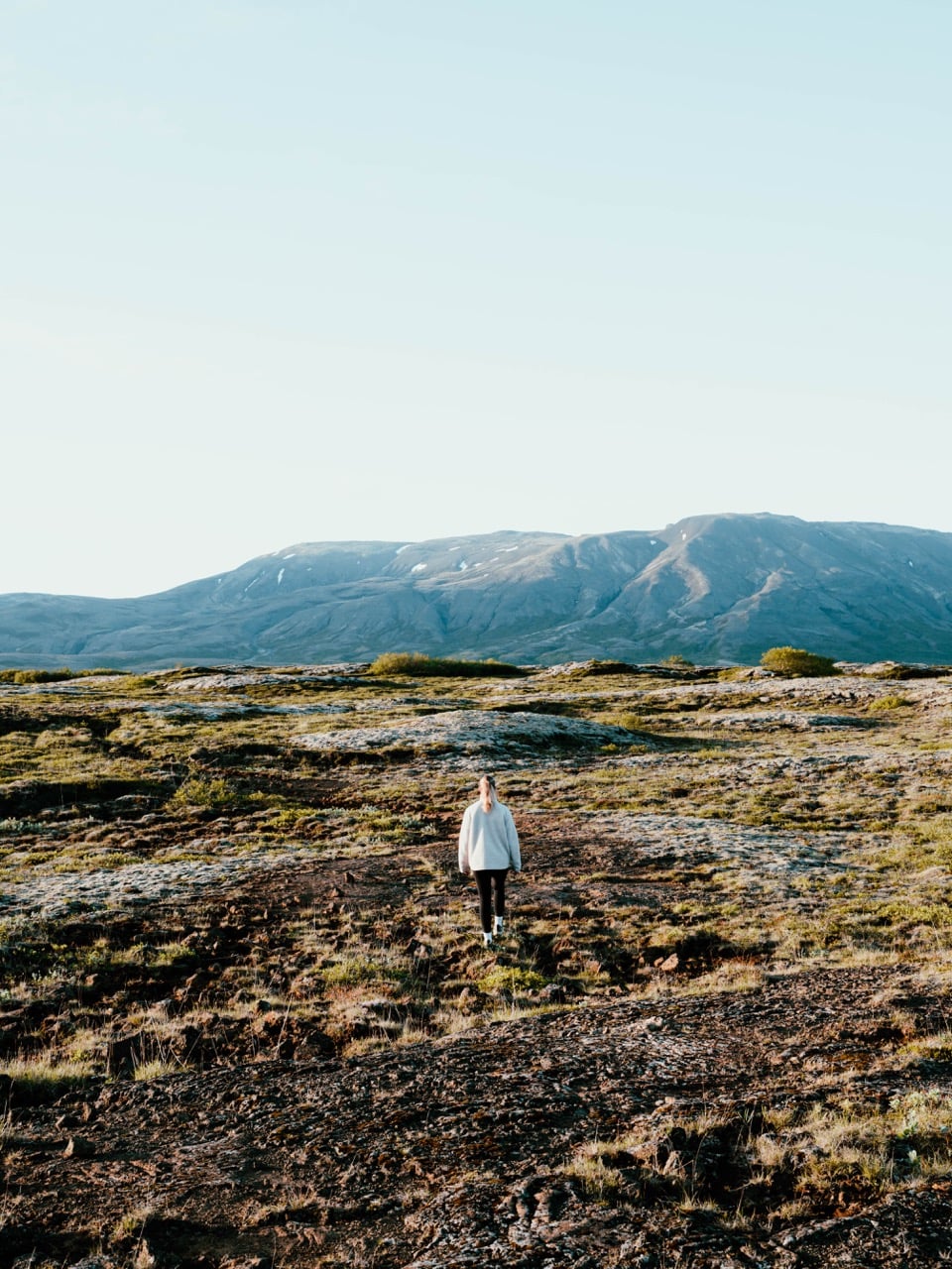 Hiking in Thingvellir National Park